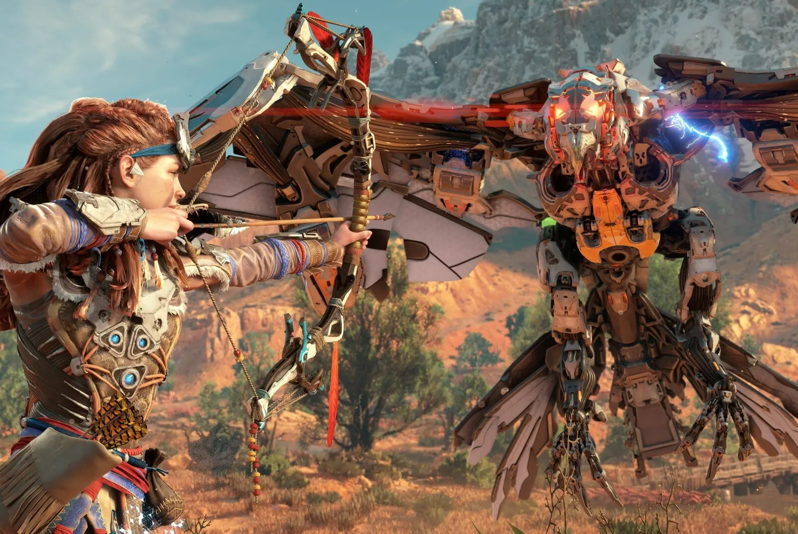 keseruan bermain game Horizon Zero Dawn