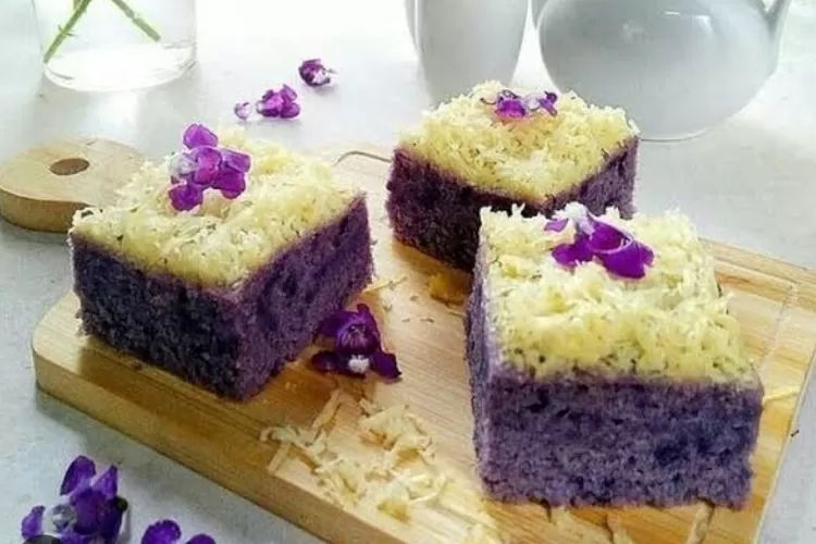 Brownies Ubi Ungu