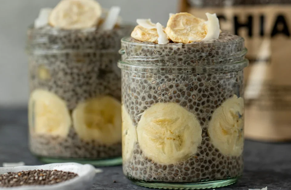 Puding Pisang Chia