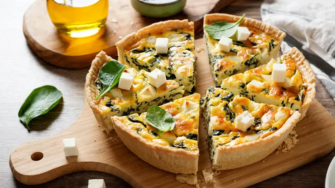 Quiche Bayam Tahu