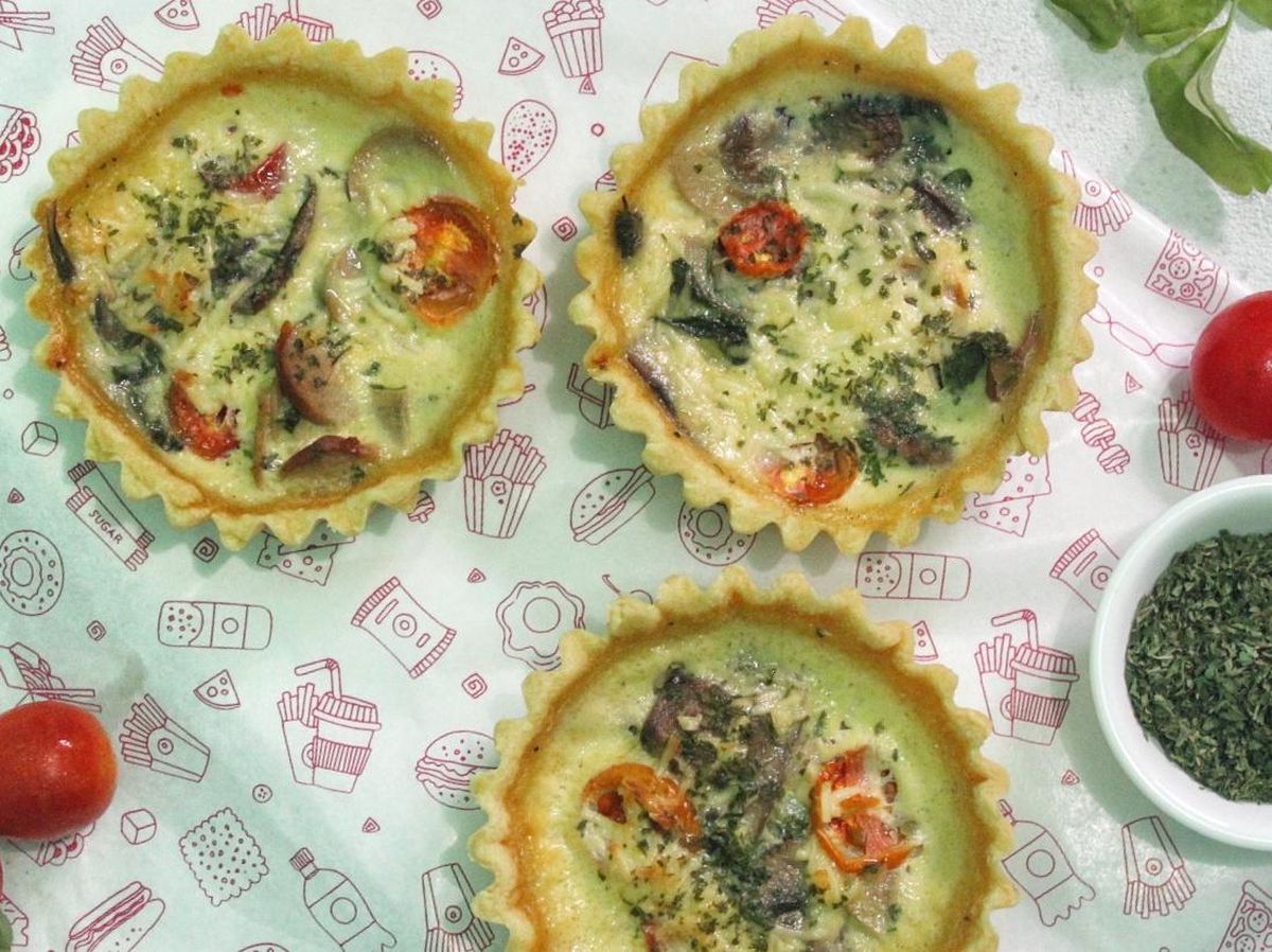 Quiche Bayam Tahu