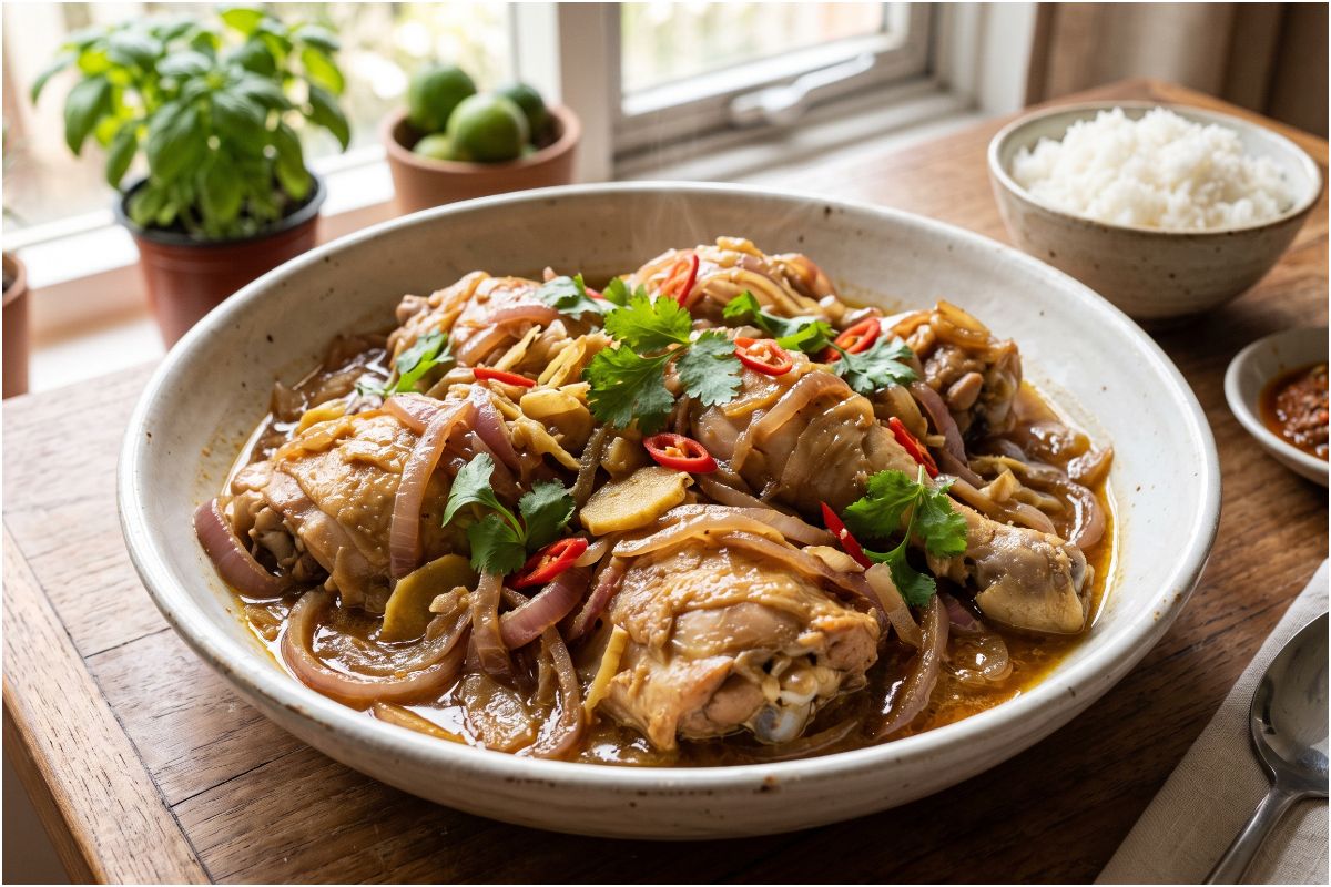 Ayam Kukus Bombay, Sajian Lembut Penuh Aroma Rempah yang Menggugah Selera 2 Ayam Kukus Bombay
