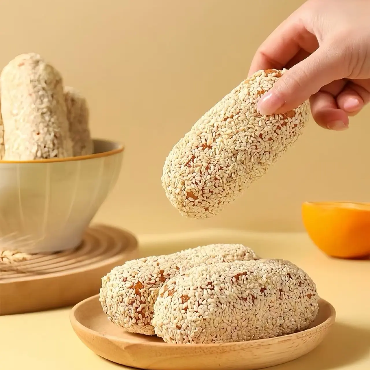 Kue Manco Bola Wijen, Pesona Camilan Tradisional yang Menggugah Selera 3 Kue Manco Bola Wijen