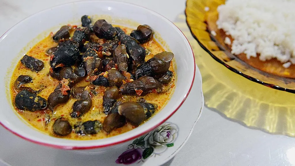 Gulai Siput Kuning Kelezatan Tradisional dengan Cita Rasa Gurih yang Menggugah Selera 2 Gulai Siput