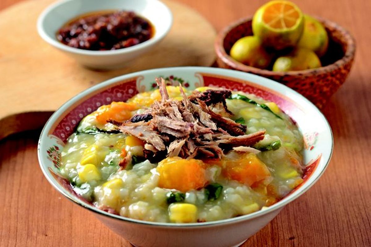 Mengenal Bubur Manado dan Karakter Rasanya